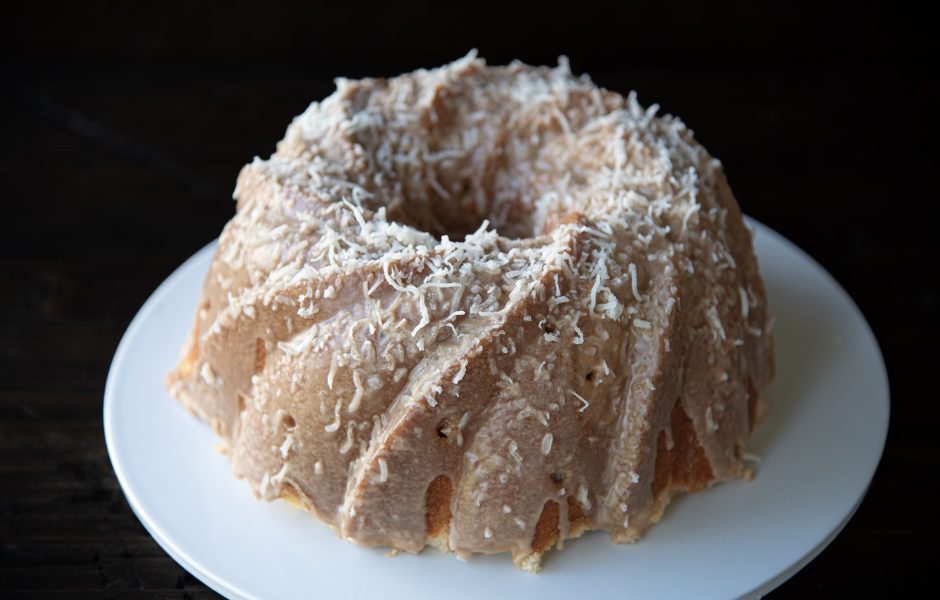 Pineapple Coconut Bundt Cake